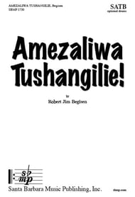 Amezaliwa Tushangilie SATB choral sheet music cover Thumbnail